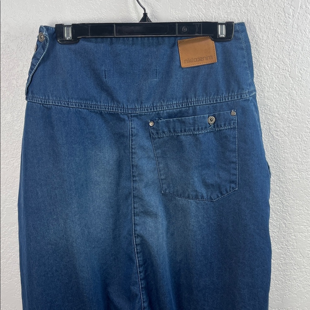 Vintage Y2K RARE Nikita Women's Denim HAREM Balloon Jeans Pants SZ 27/34 Casual - Picture 12 of 13